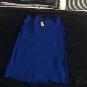 Gabrielle Union for NY & Company blue skirt